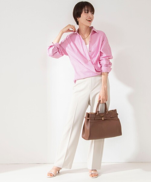 「NOLLEY'S Sophi」 長袖シャツ 38 ピンク系その他3 レディース_画像3