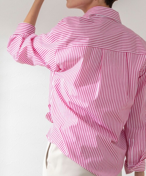 「NOLLEY'S Sophi」 長袖シャツ 38 ピンク系その他3 レディース_画像7