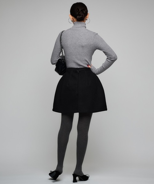 Narcissus（ナルシス） スカート ウールミニスカート/台形 : ZOZOTOWN