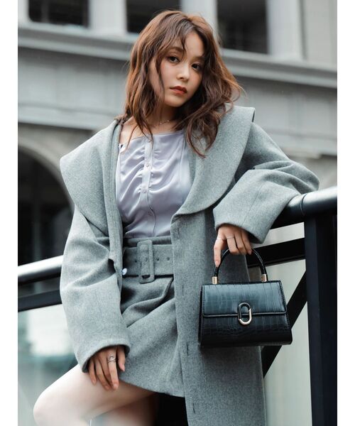 dazzlin（ダズリン） スカート 「久間田琳加コラボ」ビッグベルト