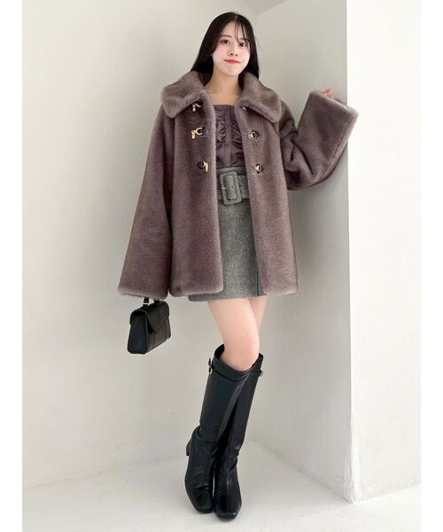 dazzlin（ダズリン） スカート 「久間田琳加コラボ」ビッグベルト