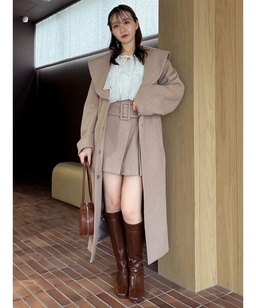 dazzlin（ダズリン） スカート 「久間田琳加コラボ」ビッグベルト