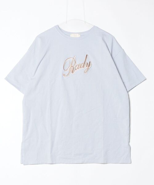 Radyページ Rady（レディ） 半袖Tシャツ FREE ブルー レディース : ZOZOTOWN Yahoo