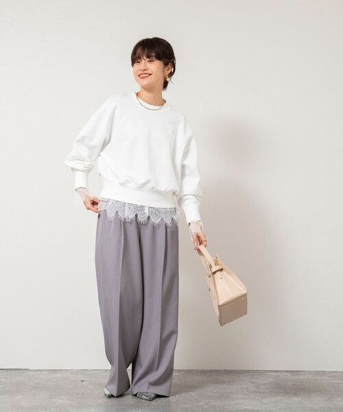 NOLLEY'S Sophi（ノーリーズソフィー） パンツ ウォッシャブルW