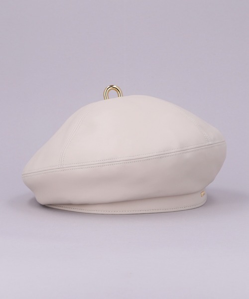 「CA4LA」 ベレー帽 ONESIZE ブラック レディース_画像2