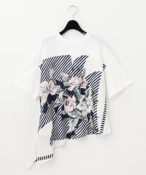 「GRACE CONTINENTAL」 半袖Tシャツ 36 ピンク レディース_画像9