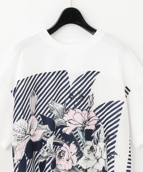 「GRACE CONTINENTAL」 半袖Tシャツ 36 ピンク レディース_画像10