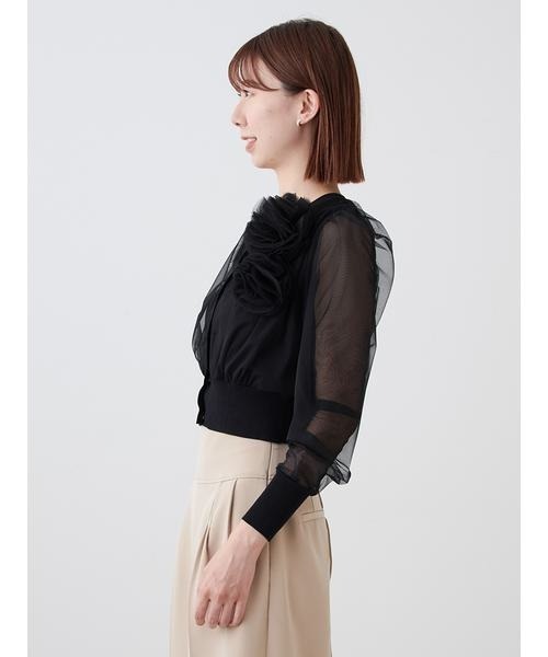 「CELFORD」 カーディガン 36 ブラック レディース_画像5