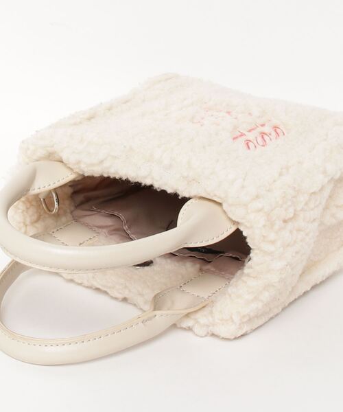 「WHO'S WHO gallery」 ハンドバッグ FREE アイボリー レディース_画像2