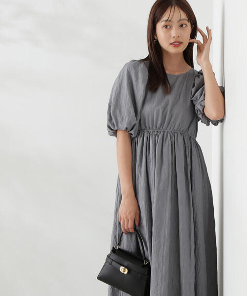「PROPORTION BODY DRESSING」 半袖ワンピース MEDIUM ホワイト系その他 レディース_画像4