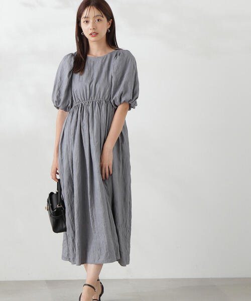 「PROPORTION BODY DRESSING」 半袖ワンピース MEDIUM ホワイト系その他 レディース_画像7