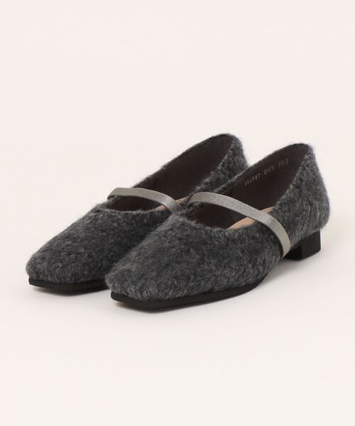 「Bridget Birkin」 フラットパンプス 23.5 ブラック レディース_画像5