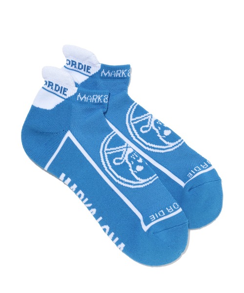 【新品】MARK & LONA スカルロゴ　ソックス　メンズ MARK&LONA（マークアンドロナ） 靴下 Round Skull Athletic Low Socks