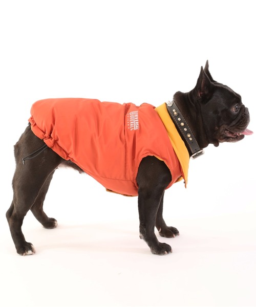 犬 服 REVERSIBLE DOWN VEST/リバーシブルダウンジャケットの画像