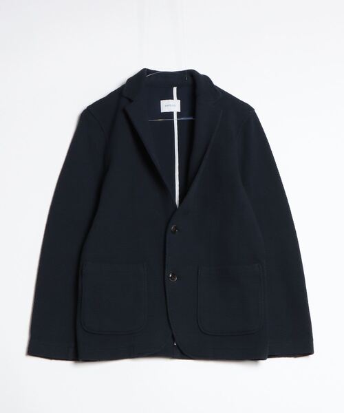 「SHIPS any」 テーラードジャケット MEDIUM ネイビー メンズ_画像2