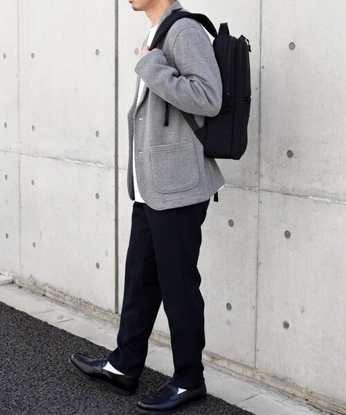 「SHIPS any」 テーラードジャケット MEDIUM ネイビー メンズ_画像5