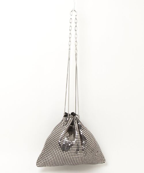 BIGOTRE PURSE METAL ショルダーバッグ - シルバー レディース 