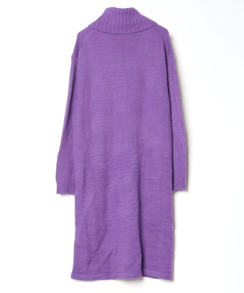 「RNA」 ニットワンピース MEDIUM パープル レディース_画像2