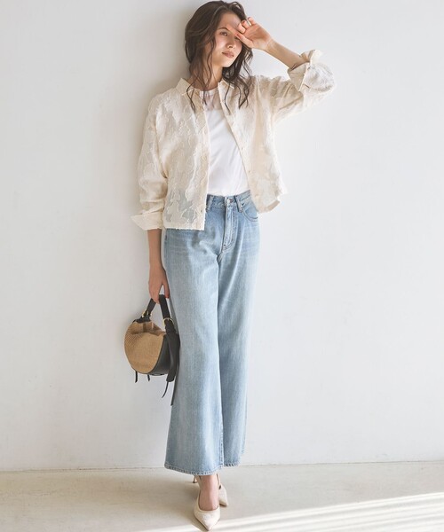 ワイドパンツ ジーンズ デニム デニムパンツ ワイドシルエット パンツ