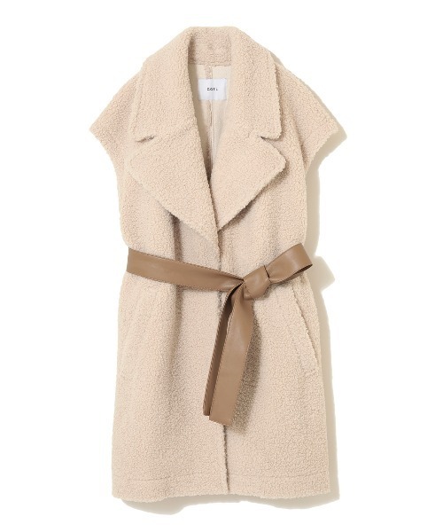 「COEL」 ベスト 38 ベージュ レディース_画像9