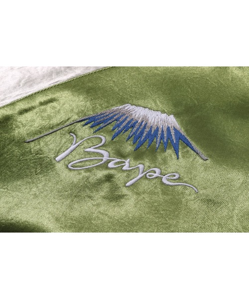ミリタリージャケット モッズコート BAPE JAPANESE ART SOUVENIR JACKETの画像