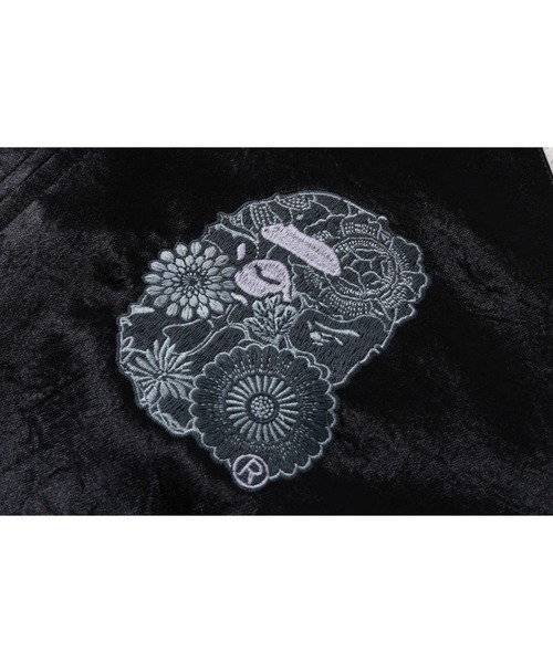 ミリタリージャケット モッズコート BAPE JAPANESE ART SOUVENIR JACKETの画像