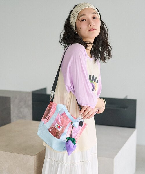 FREAK'S STORE別注ドローショルダーバッグ FREAK'S STORE（フリークスストア）の「限定展開 ロゴストラップ
