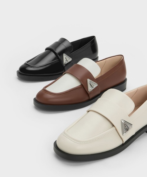 「CHARLES & KEITH」 シューズ 23cm ブラック系その他7 レディース_画像8