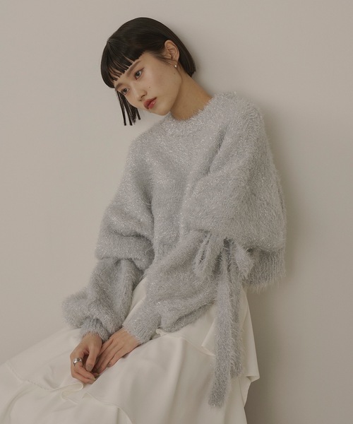 「VIOLETTA」 長袖ニット FREE ミント レディース_画像9