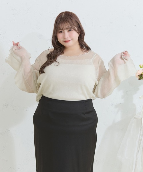 Louiosy（ルオシー） ブラウス シャツ 「Louiosy」「大きいサイズ
