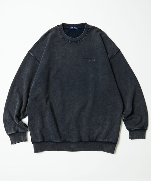 「NAUTICA」 スウェットカットソー X-LARGE グレー メンズの画像
