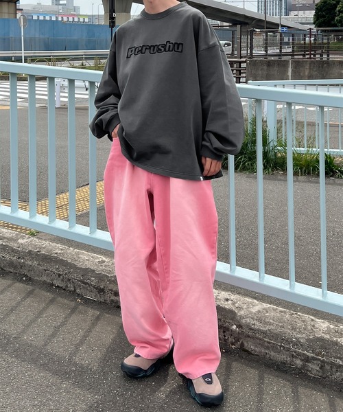 「Perushu」 デニムパンツ LARGE グリーン メンズ_画像3