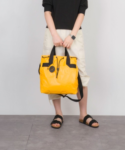 「Jack Gomme」 2WAYバッグ FREE イエロー レディース