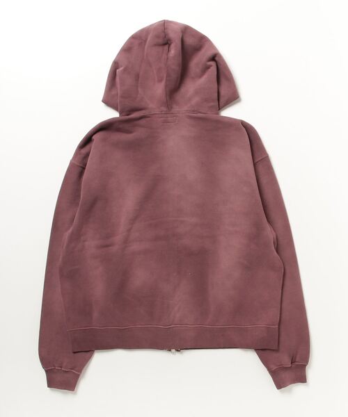 「BEAMS」 ジップアップパーカー S グレー メンズ