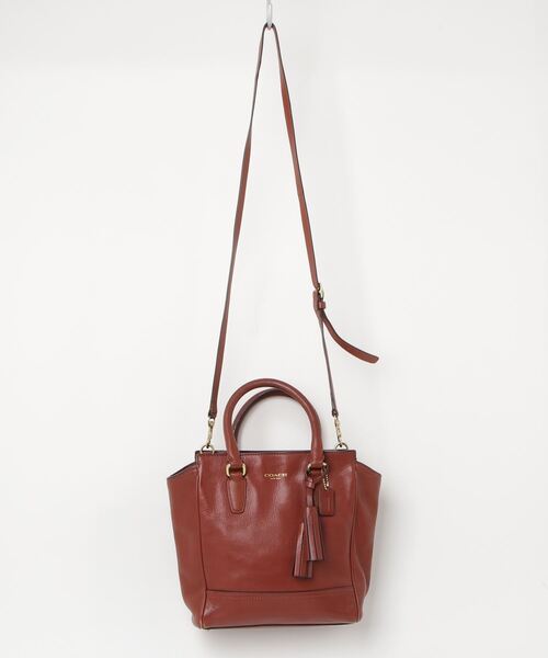 COACH 2WAY レザーバッグ　ブラウン COACH（コーチ） 2WAYバッグ - ブラウン レディース : ZOZOTOWN Yahoo