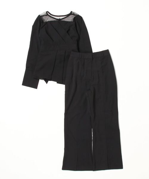 「terrace」 セットアップ MEDIUM ブラック レディース_画像2