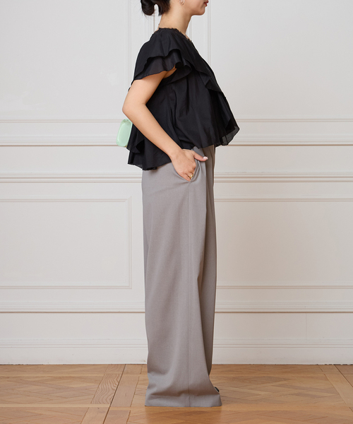 レディースファッション ブラウス シャツ IENA LA BOUCLE レース V 