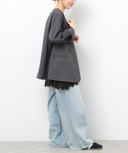 【新品】JOURNAL STANDARD relume サテンレースキャミソール JOURNAL STANDARD relume｜《追加》サテンレースキャミソール