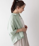 「GLOBAL WORK」 半袖シャツ FRE...の詳細画像3