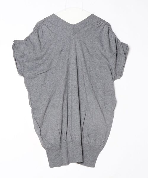 「ZUCCa」 ニットワンピース M グレー レディース_画像2