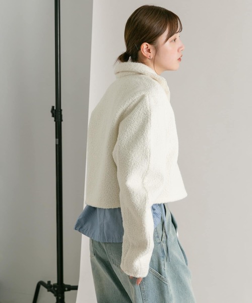 「KBF」 ブルゾン ONE ネイビー レディース_画像5