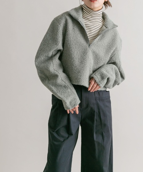「KBF」 ブルゾン ONE ネイビー レディース_画像10
