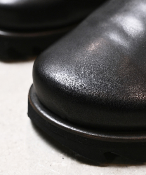 サンダル EARLE アール / Coverd footbed sandals キップレザーフットベッドサンダル / ER4303 メンズの画像
