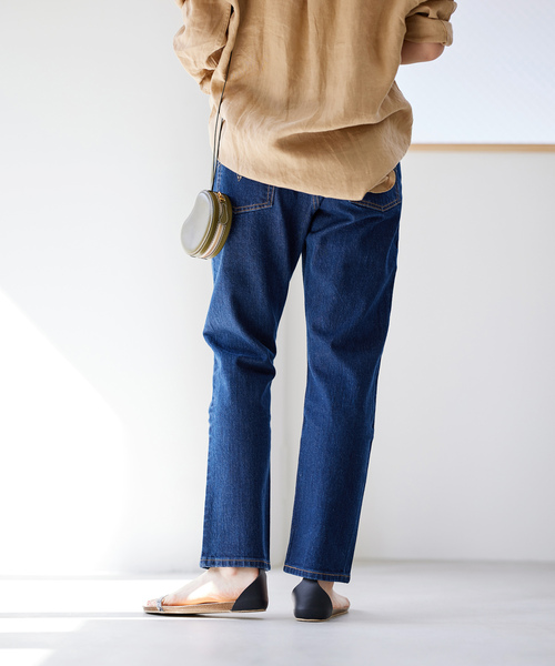 「501」 デニムパンツ 31cm ブルー レディース_画像7
