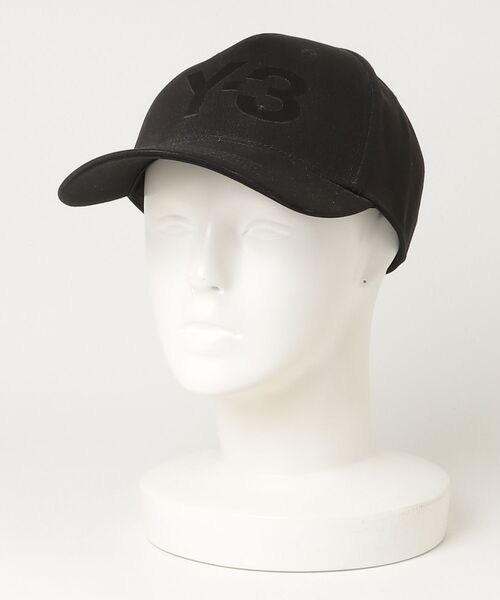 ち*な様 Y-3 ブラックキャップ Y-3 「Y-3」 キャップ LARGE ブラック×ブラック メンズ : ZOZOTOWN