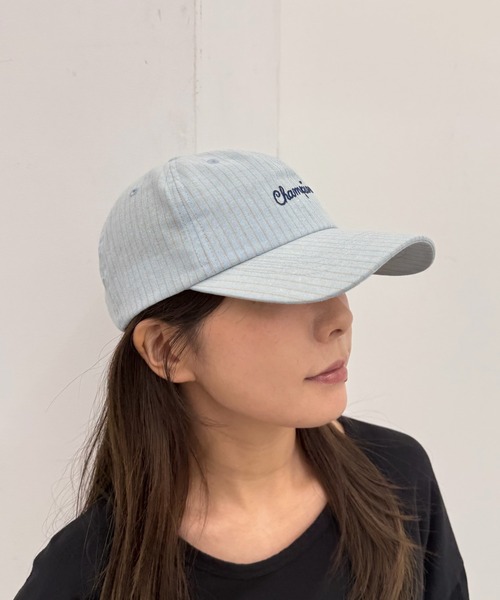 ストライプキャップ Champion（チャンピオン） キャップ 帽子 メンズ 「Champion