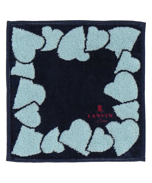 LANVIN en Bleu ハンカチ タオルハンカチ ミニサイズ レディース