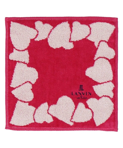 LANVIN en Bleu ハンカチ タオルハンカチ ミニサイズ レディース