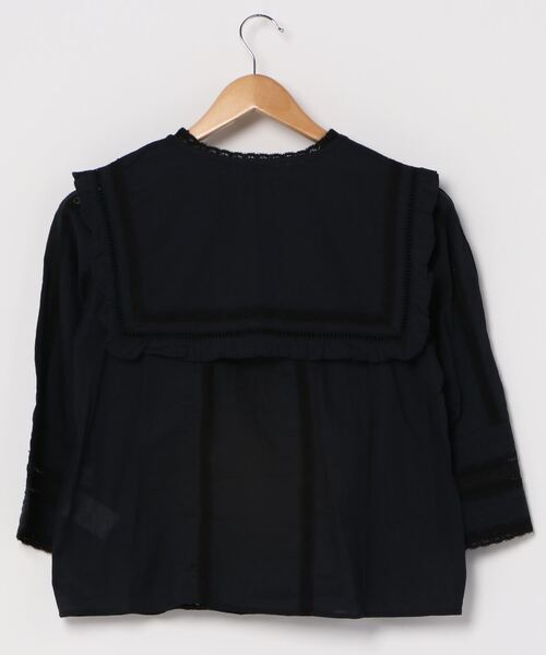 「BEAMS BOY」 7分袖ブラウス ONE SIZE オフホワイト レディース_画像2