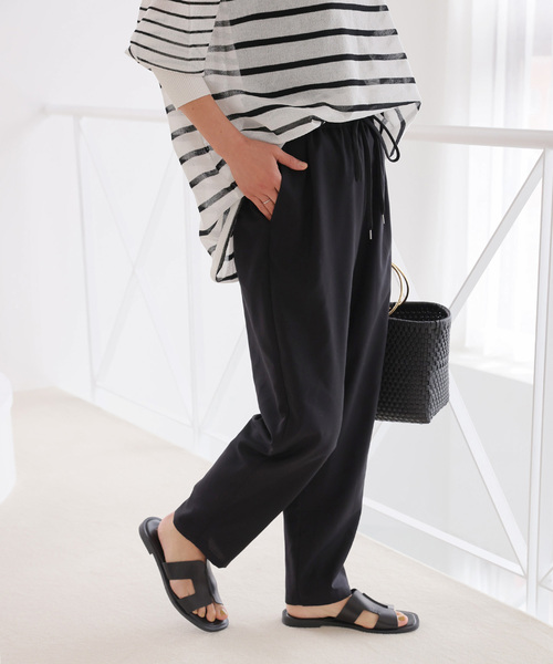 「JOURNAL STANDARD relume」 イージーパンツ 38 グレー レディース_画像2